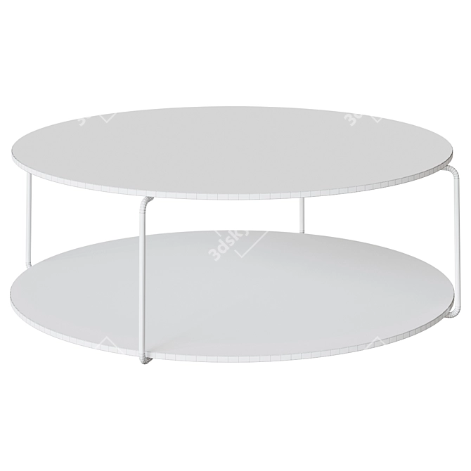 Sleek Happy Hour XS/M Table 3D model image 4