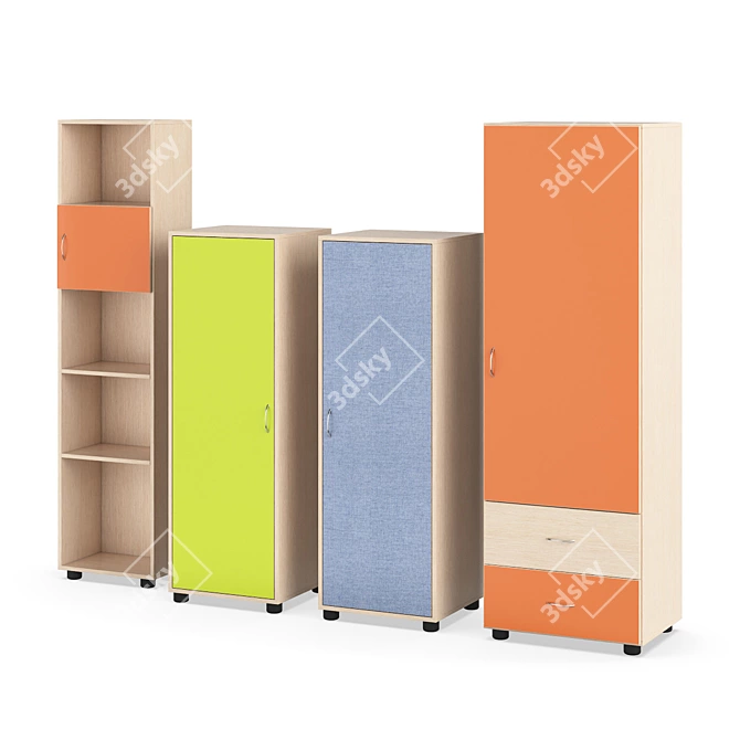 Legenda Storage Solution Set 3D model image 2