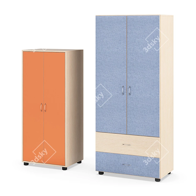 Legenda SH01 & SH02: Modern Storage Solutions 3D model image 2