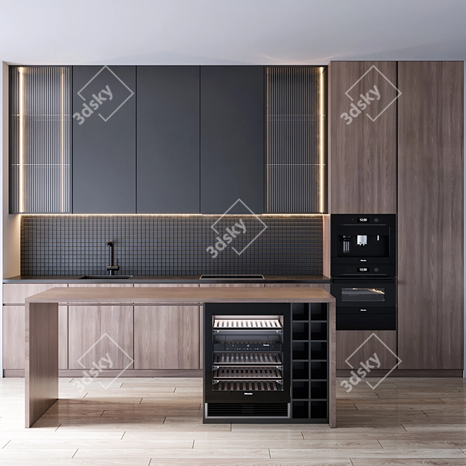 Gaggenau 36: Sleek and Efficient 3D model image 1