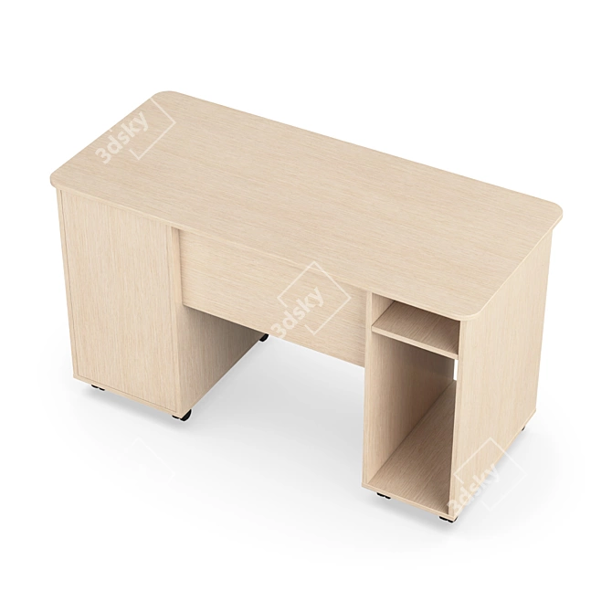 Legenda SL01 Modern Oak Table 3D model image 3