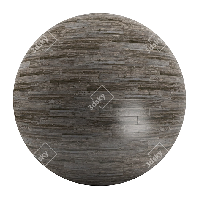 Parquet 46: Standard & Herringbone Patterns, 12 Different Planks, PBR Materials - 4k Seamless 3D model image 1