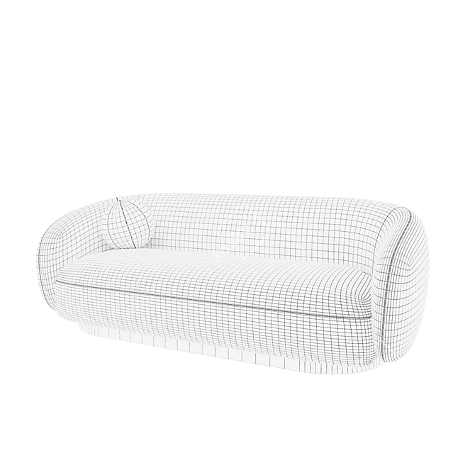 Eichholtz Brice 4K Sofa: Stylish and Comfortable 3D model image 5