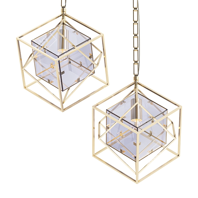 Quirina: Stylish Design Lamps 3D model image 1