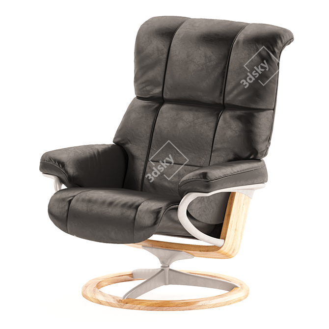 Ultimate Comfort Recliner 3D model image 2