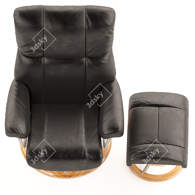 Ultimate Comfort Recliner 3D model image 6