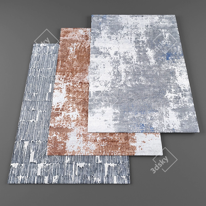 High Resolution Rugs Bundle 3D model image 1