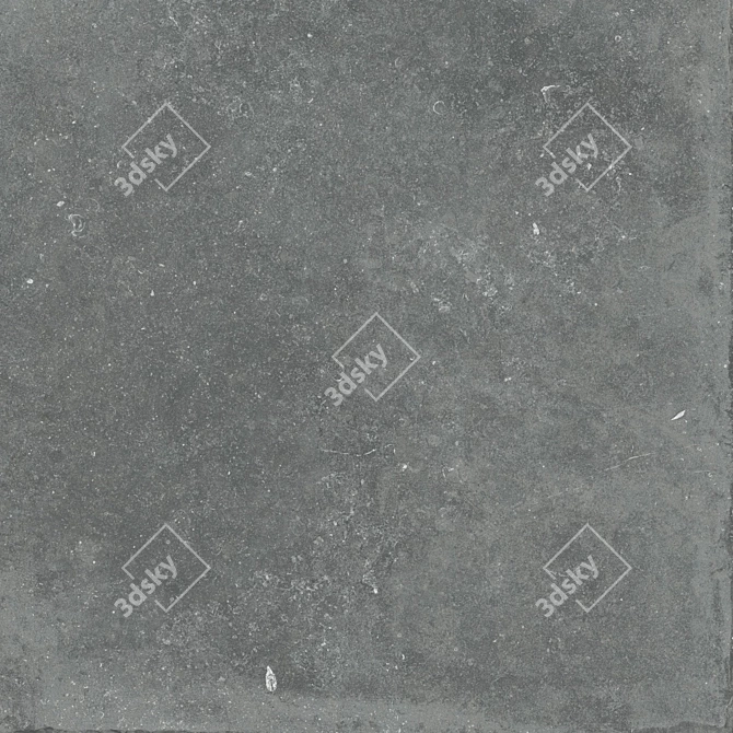 Flaviker Nordik Stone Gray: Versatile 80x80 Wall and Floor Tiles 3D model image 5