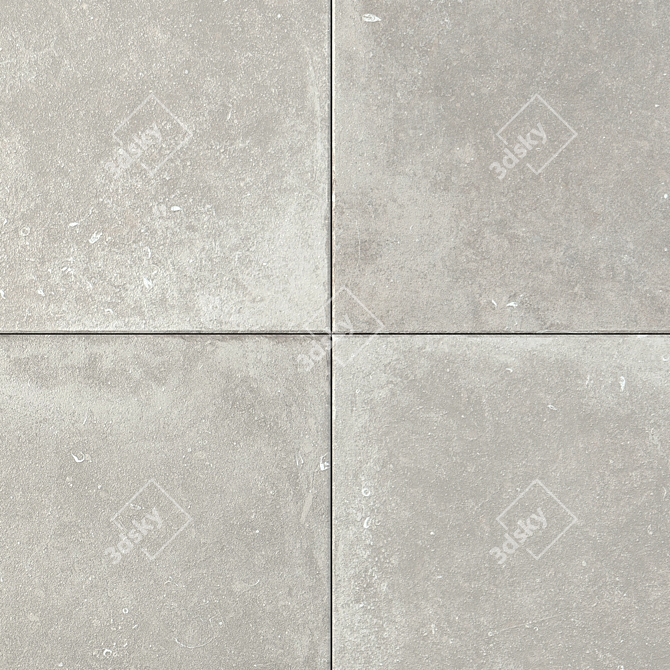  Flaviker Nordik Stone Ash: Versatile Wall & Floor Tiles 3D model image 2