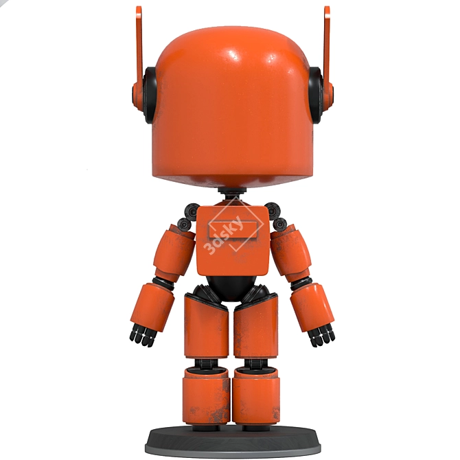 Title: Versatile Robot Decor - Love it, Change it! 3D model image 2