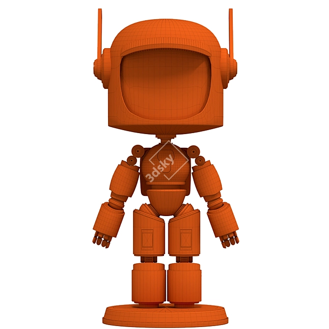 Title: Versatile Robot Decor - Love it, Change it! 3D model image 3