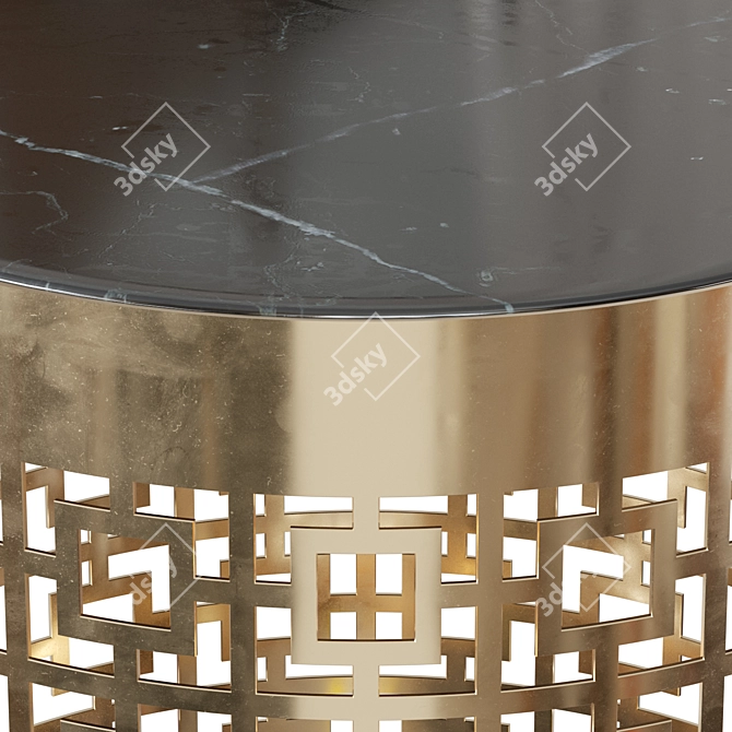 Modern Side Table: Artesia Side by Loft-Concept 3D model image 4