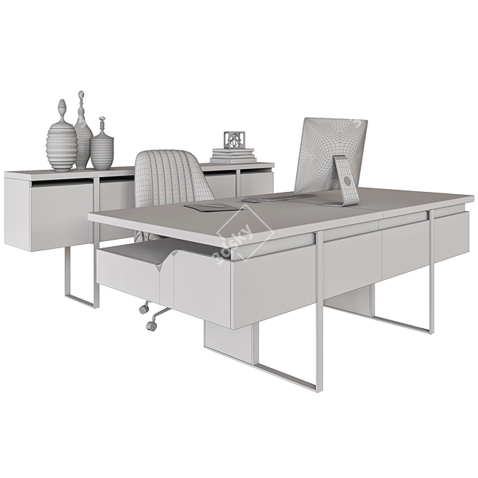 Premium Nexus Manager Furniture 3D model image 4