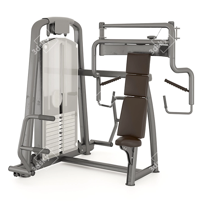 Ultimate Chest Press: Gym Essential 3D model image 1