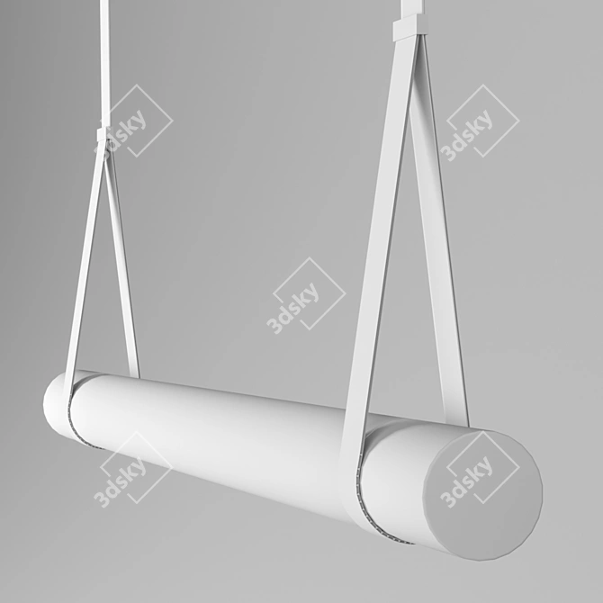 Elegant Suspended Lighting: SLIVER 3D model image 4