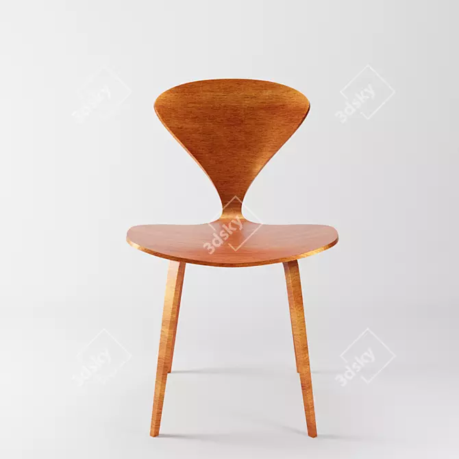 Iconic Cherner Dining Chair 3D model image 5