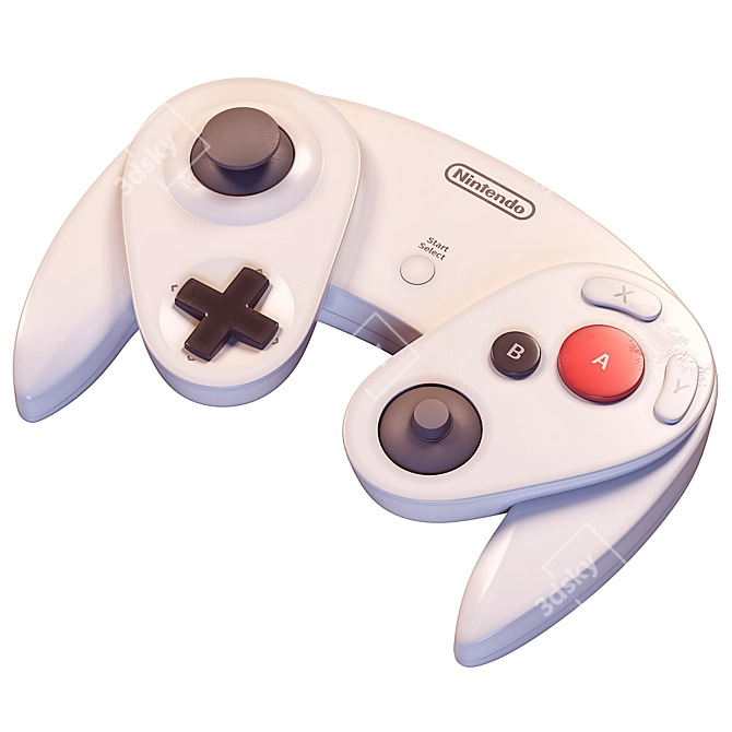 Gaming Essential: NINTENDO Controllers 3D model image 2