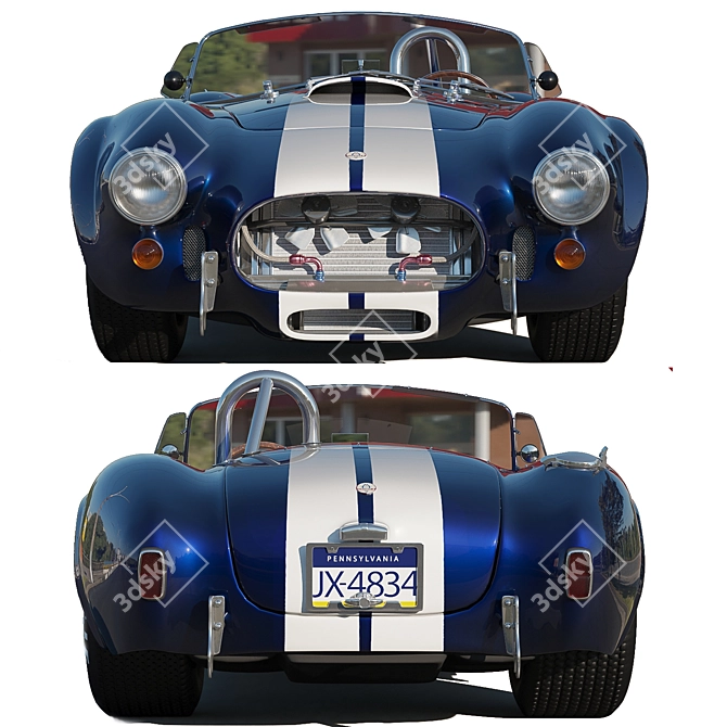 Shelby Cobra 427: Exquisite Classic 3D model image 4