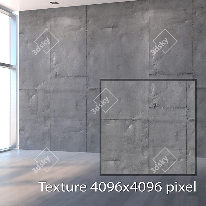 Seamless Metal Texture - High Resolution & Detail 3D model image 2