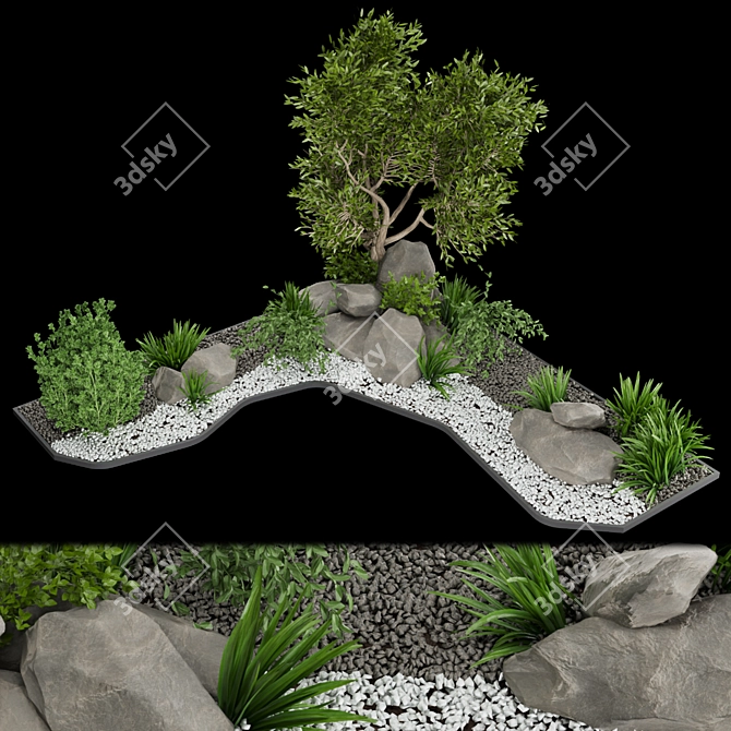 Lush Plant Collection - Vol 142 3D model image 1
