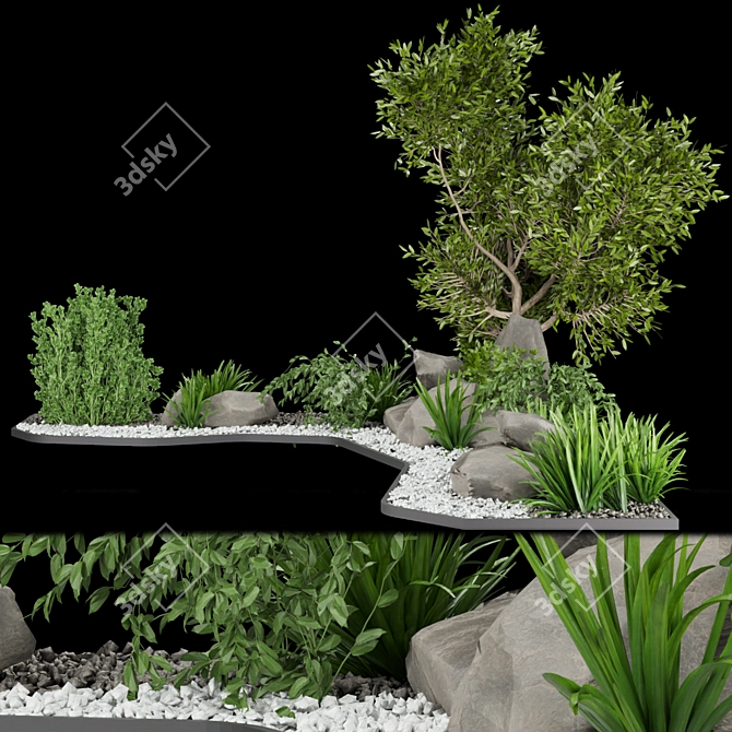 Lush Plant Collection - Vol 142 3D model image 2