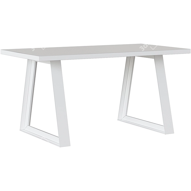 Loft Art A-Line Dining Table 3D model image 2