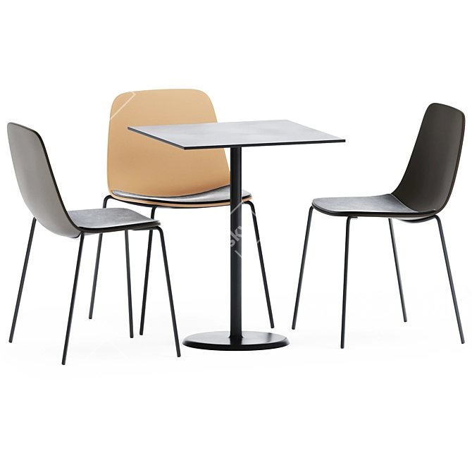 Alfiere b/q-600 Table: Functional Elegance 3D model image 4