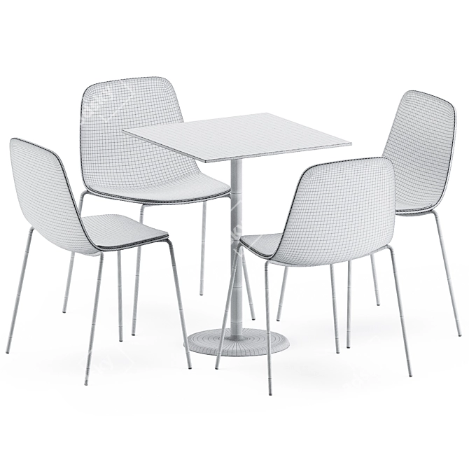 Alfiere b/q-600 Table: Functional Elegance 3D model image 5