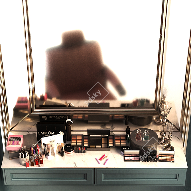 Elegant Beauty Salon Set 3D model image 3