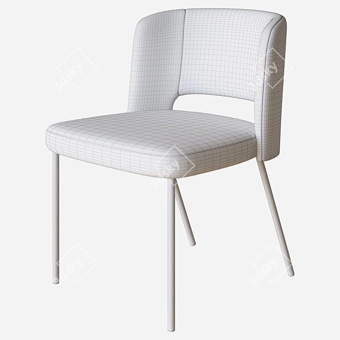 Modern Harri Chair by More 3D model image 4