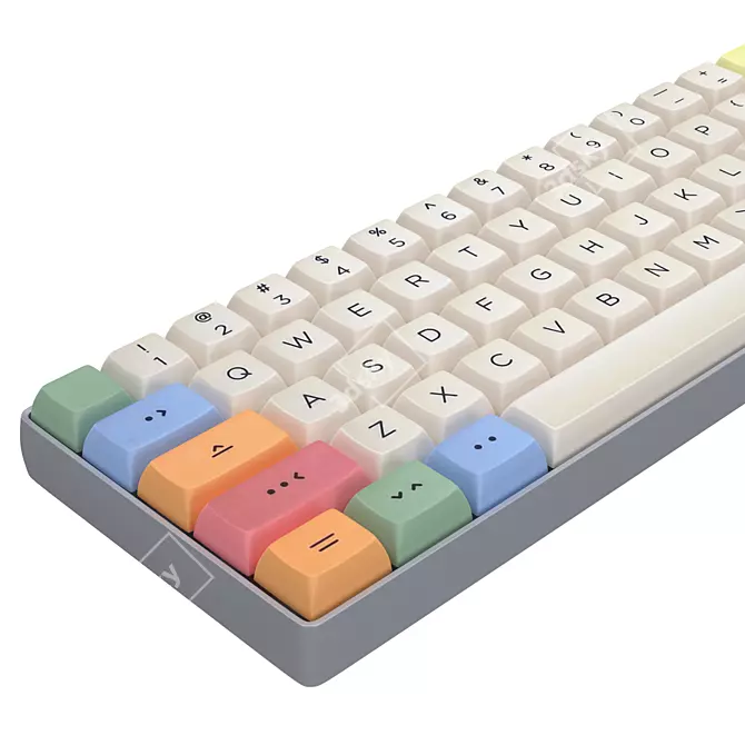 EliteCraft Custom Mechanical Keyboard 3D model image 2