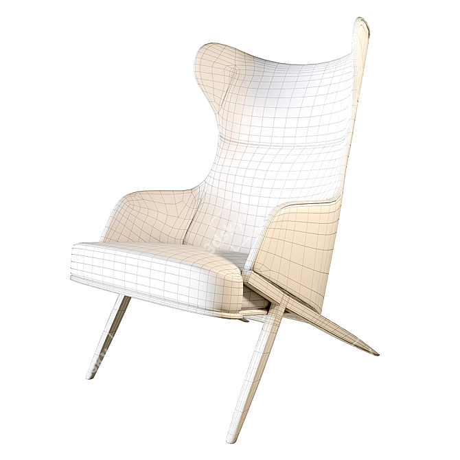 CoolArt P22: Stylish Polygon Design 3D model image 10