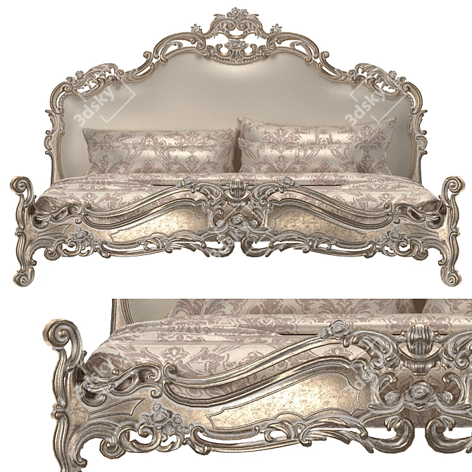 Sultan Dream Bed 20043 3D model image 2