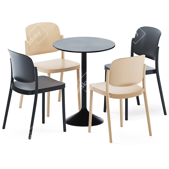 Colos Table Stato: Stylish and Functional 3D model image 2