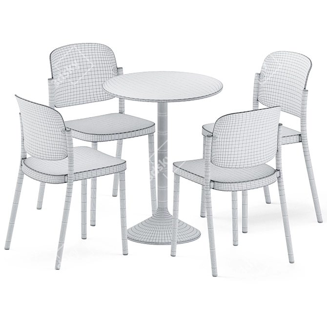 Colos Table Stato: Stylish and Functional 3D model image 5