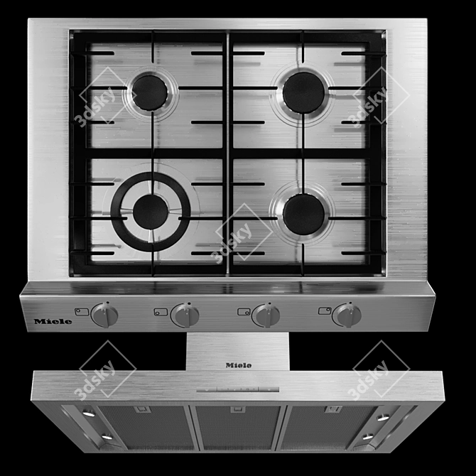 Miele Collection: Cooking Appliances for Ultimate Culinary Experience 3D model image 4