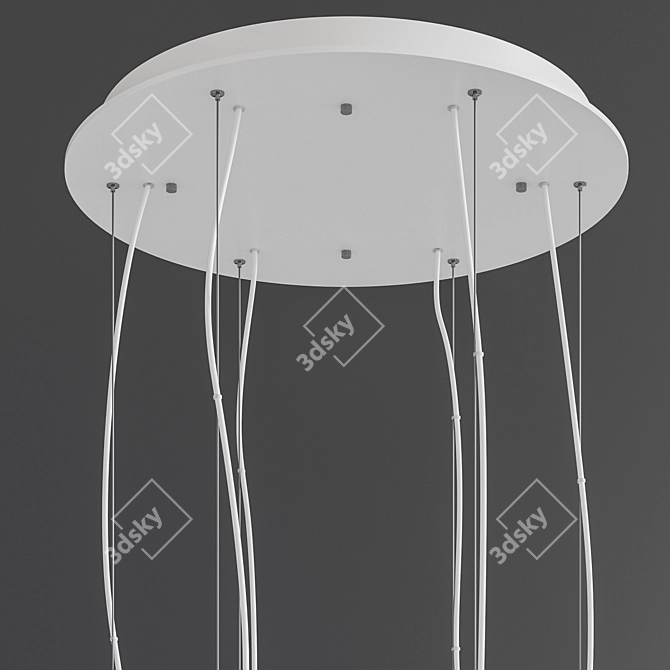 Compo Ideal Lux: Versatile Adjustable Pendant Lights 3D model image 5