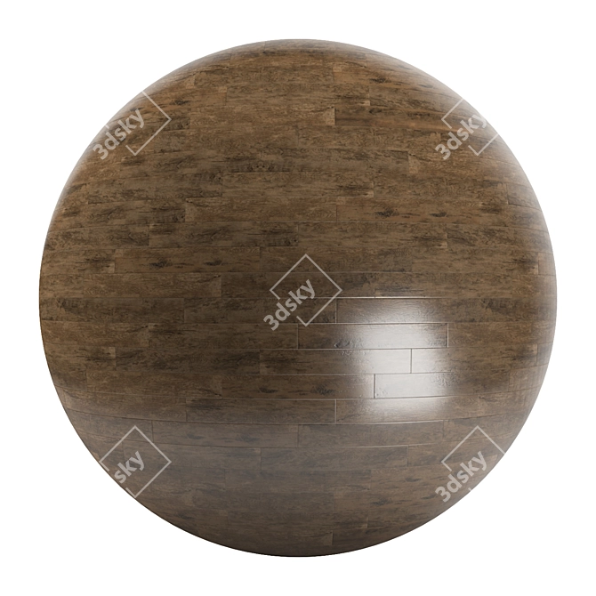 Parquet 53 - Standard and Herringbone Patterns, PBR Materials 3D model image 1