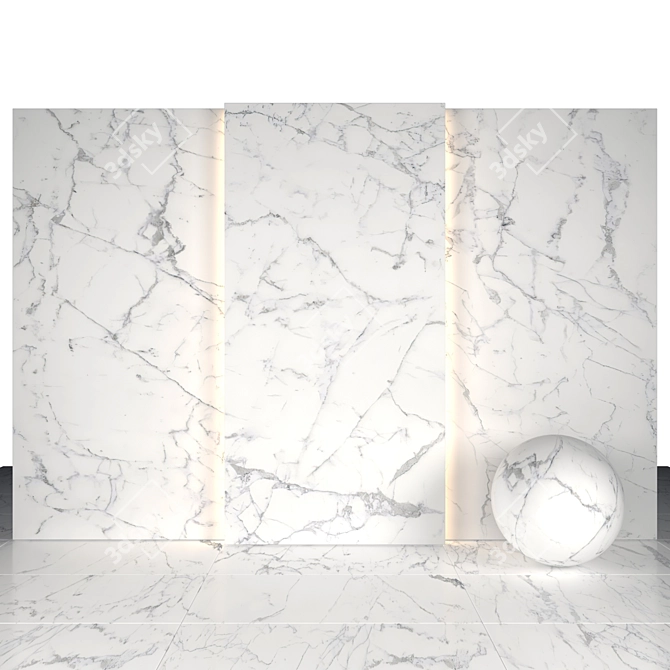 Origines Marble Texture Collection 3D model image 1