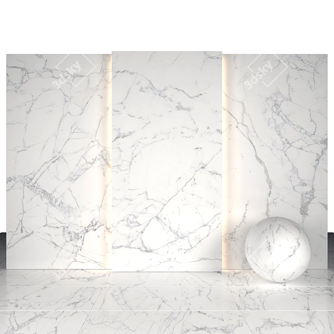 Origines Marble Texture Collection 3D model image 2