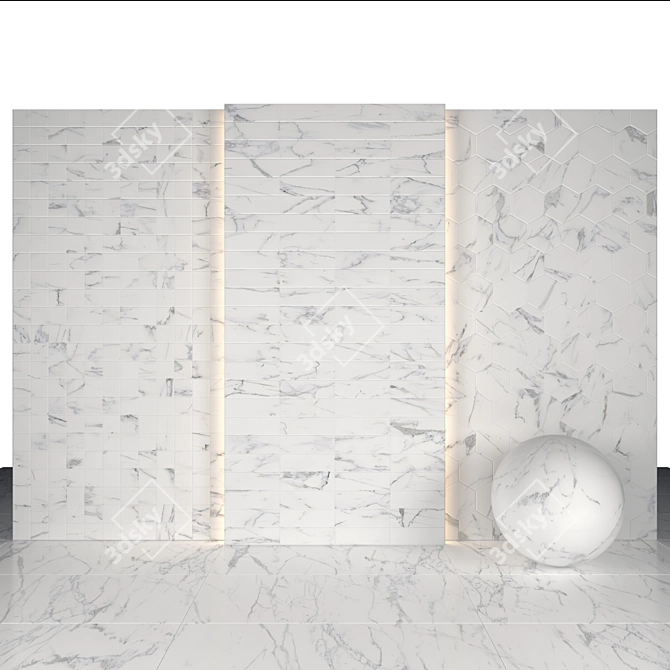 Origines Marble Texture Collection 3D model image 3