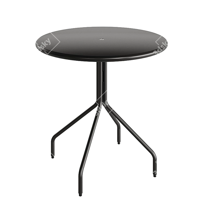 Hot Mesh Outdoor Café Table 3D model image 2