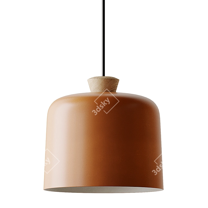 Pastel Macaron Pendant Light 3D model image 2