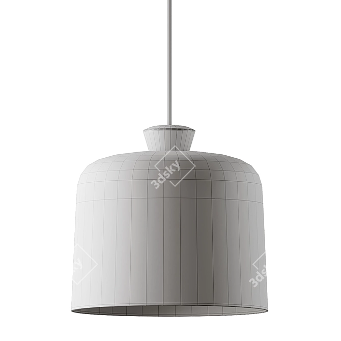 Pastel Macaron Pendant Light 3D model image 7