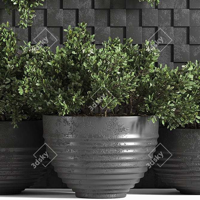 Outbox: Ultimate Outdoor Plant Collection 3D model image 2