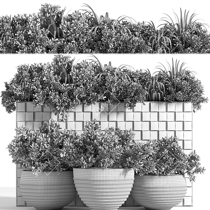 Outbox: Ultimate Outdoor Plant Collection 3D model image 6