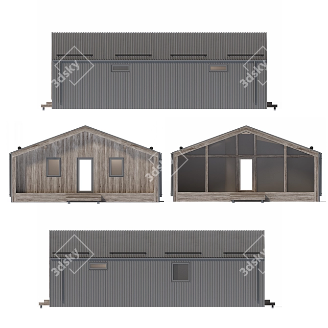 EcoStroy: Sustainable Background Model 3D model image 3