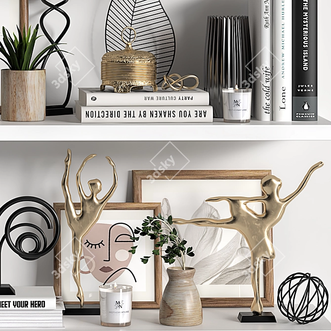 Versatile Decor Set '18 3D model image 6