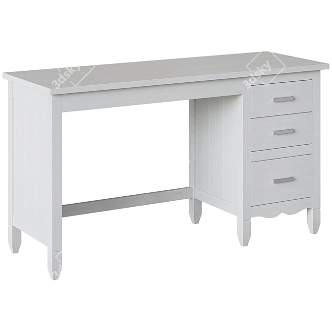 Amberes Colored Writing Desk: Elegant and Functional 3D model image 4