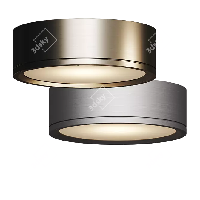 Trendy Tube Ceiling Light by WAC 3D model image 1